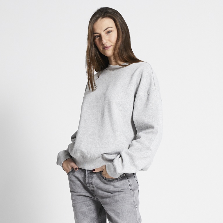 Sweatshirt "New Crew"  Grey Melange
